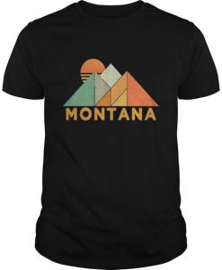 Retro Vintage Montana T Shirt