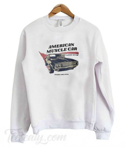 American Muscle Car Sweatshirt