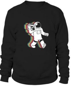 Astronaut Sweater 90s Sweatshirt 80s clothing sweatshirt