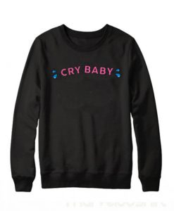 Black Cry Baby Sweatshirt