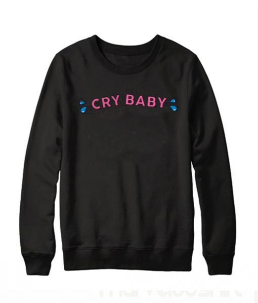 Black Cry Baby Sweatshirt