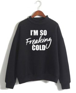 Cold Black Sweatshirt