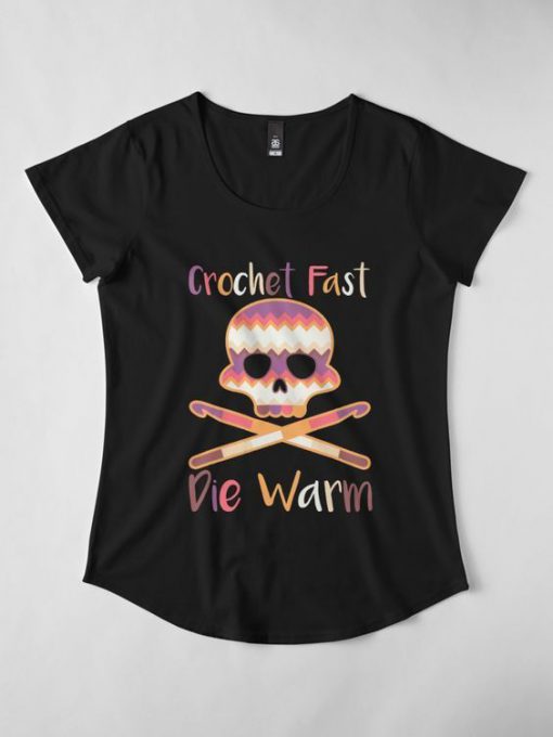 Crochet Fast Die Warm T-Shirt