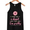 Feed me a donut tank top