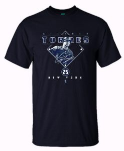 Gleyber Torres 25 Yankees Pinstripes Trending T-Shirt
