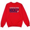 Hockey Crew Neck Sweatshirt
