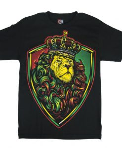 Lion Black T-Shirt