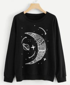 Moon And Star sweatshirt