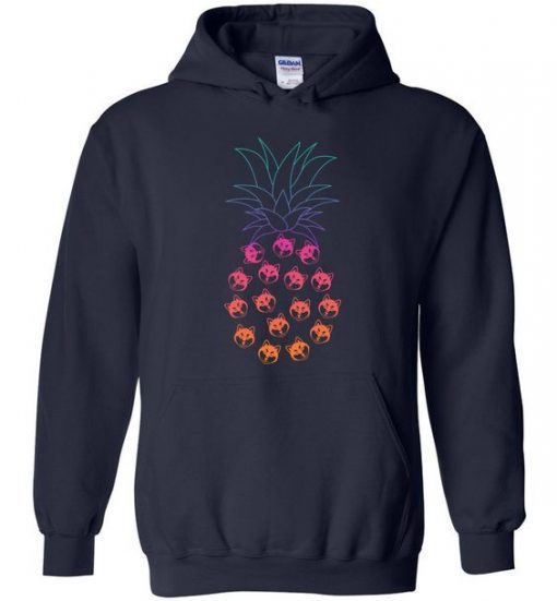 Pineapple Design Hoodie