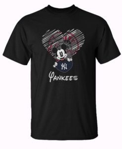 Pretty Mickey Mouse New York Yankees Trending T-Shirt