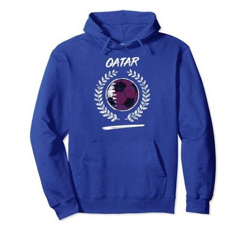 Qatar Flag Sport Hoodie