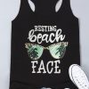 Resting Beach Face Tank Top