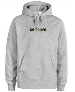 Self Love Grey Hoodie