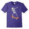 Skull Skateboard Tee T- shirt