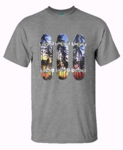 Three Skateboard Trending T-Shirt