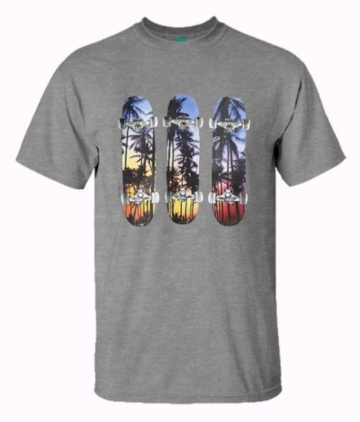 Three Skateboard Trending T-Shirt