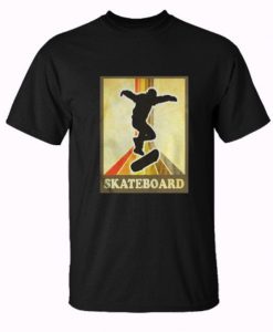 Vintage And Retro Skateboarding Trending T-Shirt
