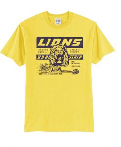 lions drag strip T-shirt