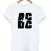 AC DC Font T shirt ZNF08