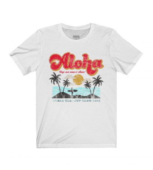 Aloha Keep Our Oceans Clean T shirt ZNF08