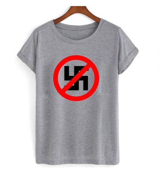 Anti Nazi Support Equal Rights T shirt ZNF08