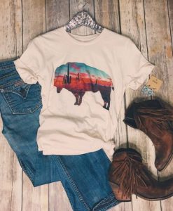 Arizona Buffalo Tee Shirt ZNF08