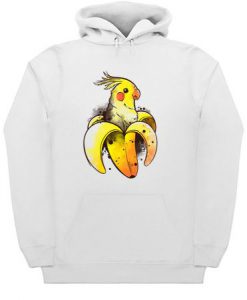 Banana Parrot Hoodie ZNF08