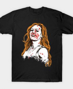 Becky Lynch Bloody T-Shirt ZNF08