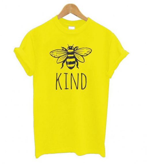 Bee Kind Yellow T shirt ZNF08