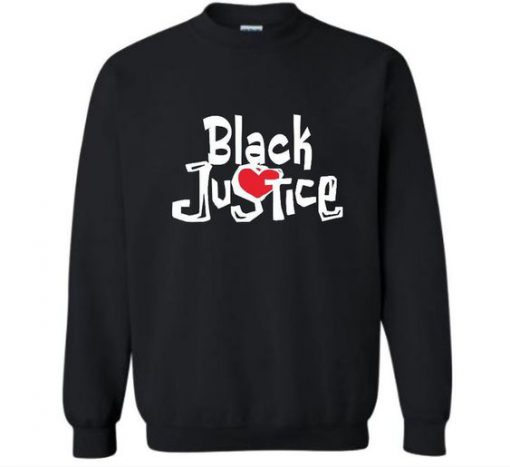 Black Justice Sweatshirt ZNF08