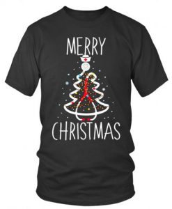 Christmas Stethoscope T Shirt ZNF08