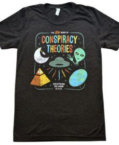 Conspiracy Theories Vintage T-Shirt ZNF08