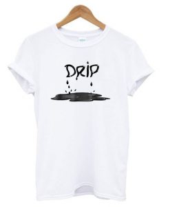 DRIP White t shirt ZNF08