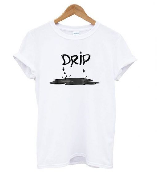 DRIP White t shirt ZNF08