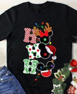 Disney Christmas HOHOHO Tshirt ZNF08