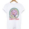 Don't Care Bear Pocket T shirt ZNF08