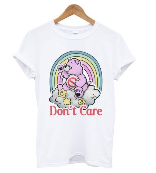 Don't Care Bear Pocket T shirt ZNF08