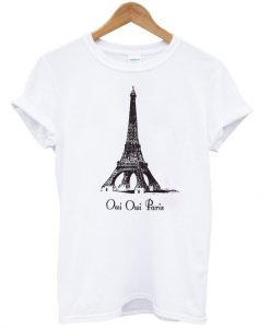 Eiffel tower shirt znf-8