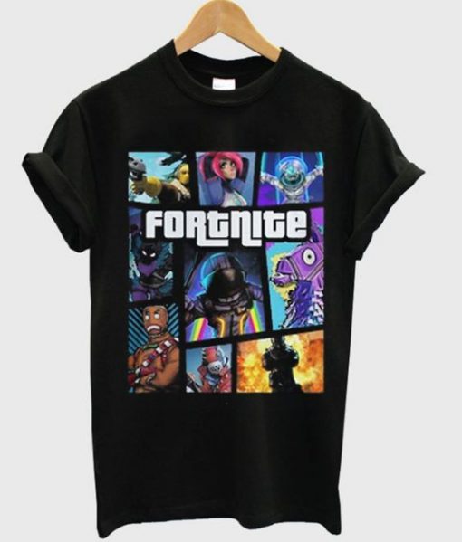 Fortnite Battle Gaming T-Shirt ZNF08