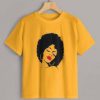 Hair Style Yellow tshirt ZNF08