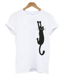 Hanging Cat T-Shirt ZNF08