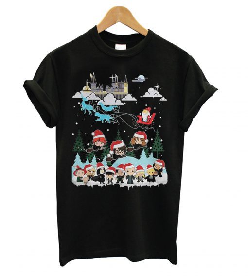 Harry Potter and Santa Claus Christmas T shirt ZNF08
