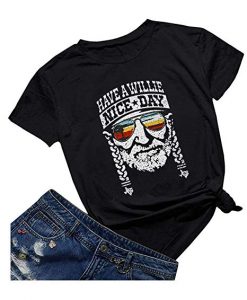Have A Willie Nice Day Willie Nelson T SHIRT ZNF08