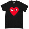 Heart with eyes T-shirt ZNF08