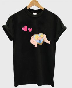 Hey arnold hand love t-shirt znf08