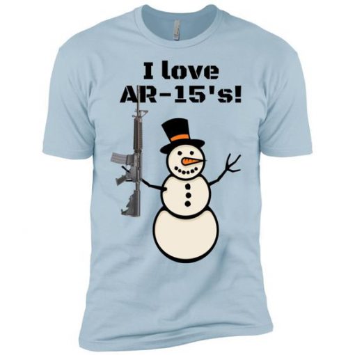 I Love AR-15's Tshirt ZNF08