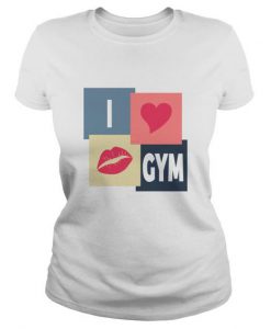 I love Gym T-SHIRT ZNF08