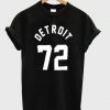 detroit 72 T SHIRT ZNF08