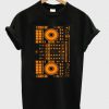 dj orange t-shirt ZNF08