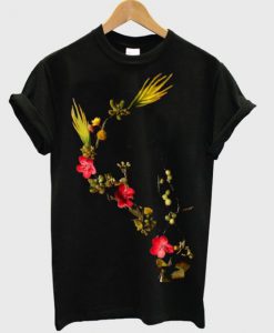 flowers t-shirt ZNF08